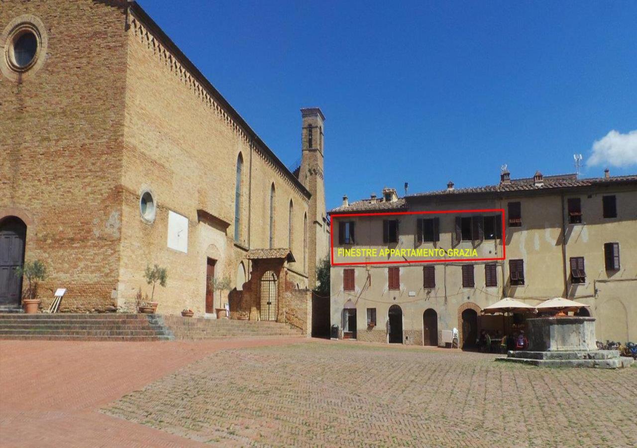 Caratteristico Appartamento Grazia Centro Storico San Gimignano Extérieur photo